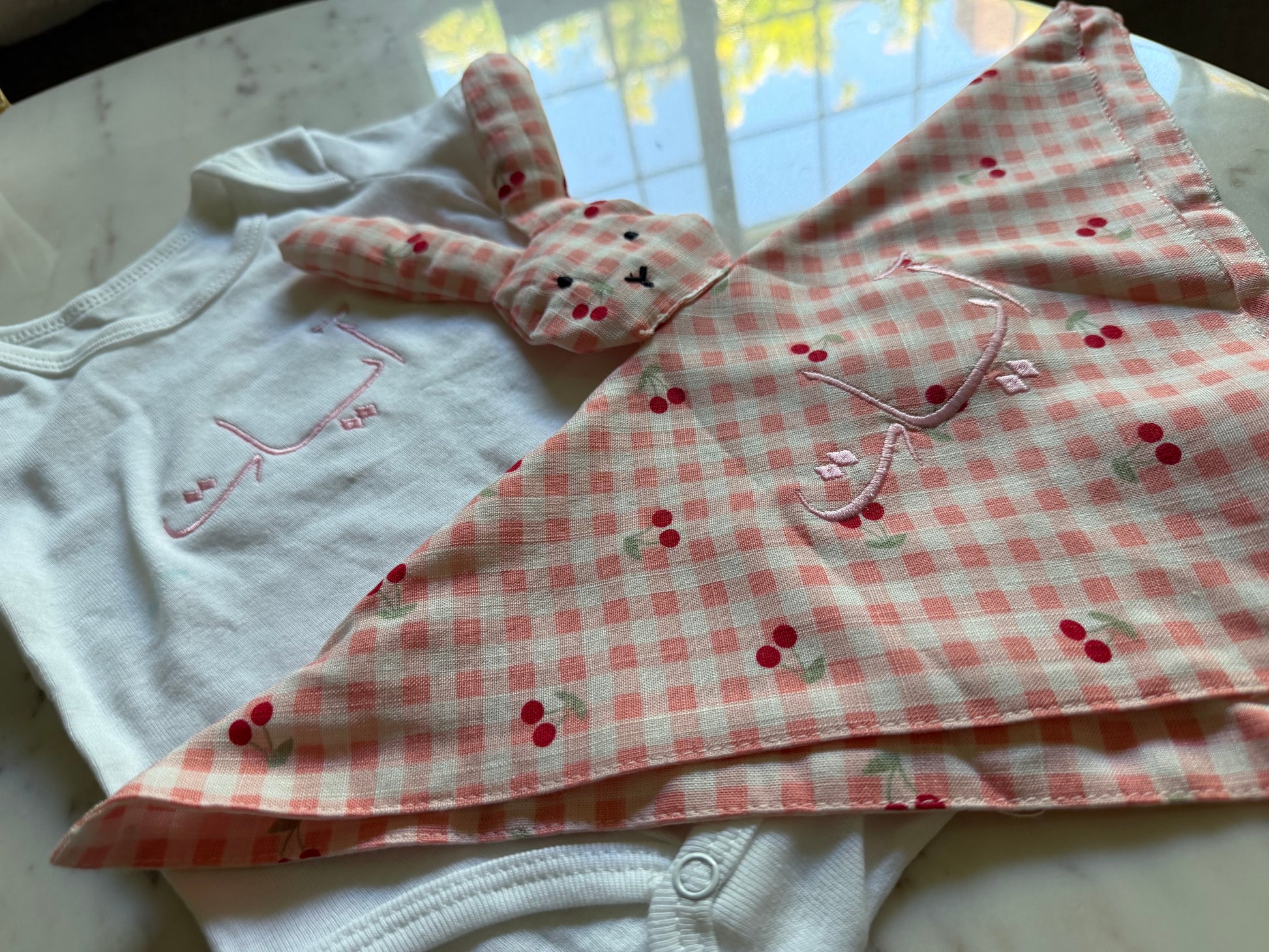 Arabic Embroidery Baby Onesie